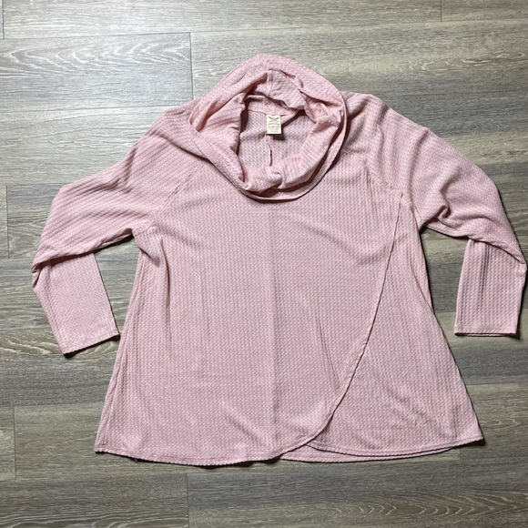 FADED GLORY cowl funnel neck long sleeve top size 3X - Picture 5 of 9